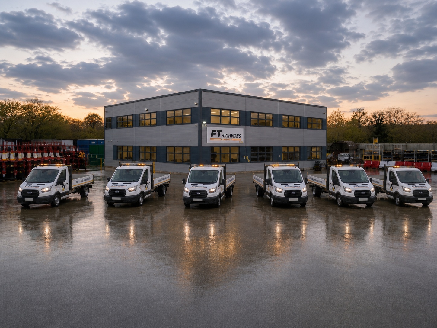 FT Highways yard and fleet